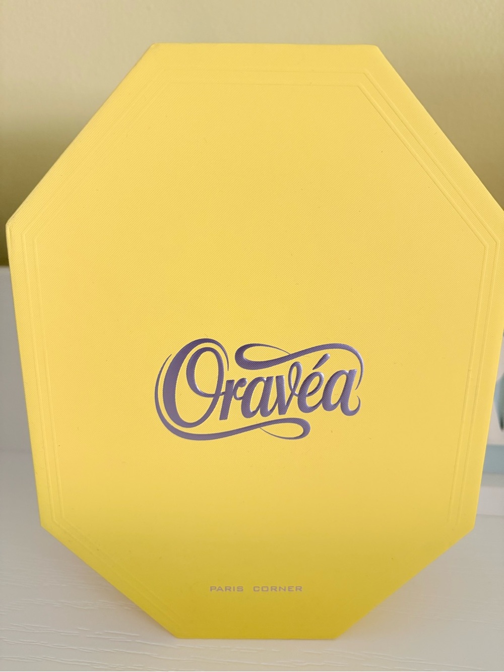 Paris Corner Yellow Decorative Box